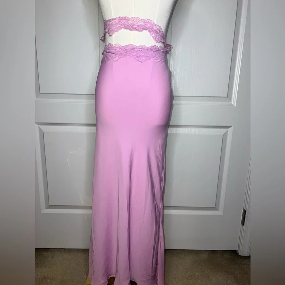 House of CB Mathilda Lace Trim Skirt - Picture 2 of 5